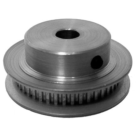 50-2P03-6FA3, Timing Pulley, Aluminum, Clear Anodized,